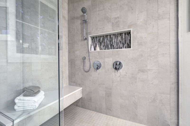 Walk-in Shower with Niche Storage